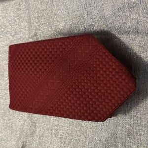 *EUC* Vintage Wemlon by Wembley Textured Tie- Burgundy